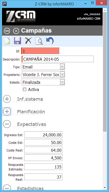 formulario contactos